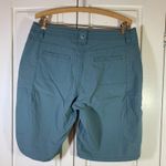 Kuhl Women's Size 12 Blue Cargo Shorts Outdoor Hiking Adventure Photo 1