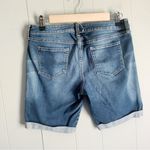 Arizona Jeans Arizona Jean Co Bermuda Shorts Cuffed Distressed Medium Wash Size 9 Photo 1