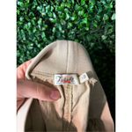 Faherty  TAN LINEN AND TENCEL STRAIGHT LEG PANTS SZ LARGE Photo 3