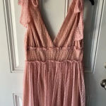 Lush Clothing Lush NWT mini dress in blush pink shabby chic sheer size large women’s Photo 0