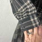 Banana Republic  Gingham Plaid Button Front Mini Dress Size 6 Photo 7