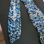 Laundry by Shelli Segal Tan and Blue Shift Dress Size 2 Wedding Guest Dress Photo 4