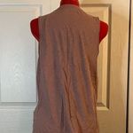 Madewell V-Neck Tank Top size L in Mauve Taupe Photo 1