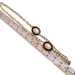 Park Lane Vintage  Faux Pearl & Black Enamel Statement Necklace Photo 6