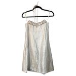 Alexia Admor Alexia for  Champagne Bow Front Mini Cocktail Dress Size Medium Photo 1