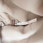 Free People  Sawyer Vegan Suede Mini Dress Size Large Beige Open Back Photo 8