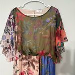 Vestique Floral Sheer Maxi Dress Photo 4