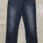 frame denim Frame Jeans Women's Size 26 Le High Straight Black Denim Dark Wash Short Photo 0