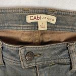 CAbi Brown Gray Denim Flap Pocket Bootcut Jean Photo 3