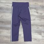 Adidas Climalite Light Purple with With Stripes Cropped Leggings Size Small Photo 2
