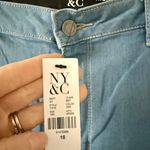NWT New York & Company High Rise Skinny Jeans in Light & Indigo Wash Size 18 Blue Photo 5