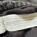 Abercrombie & Fitch  High Rise Black Denim Midi Skirt Photo 8