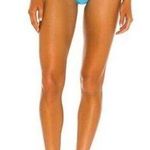 l*space L* Jay Bikini Bottom Bitsy Cut in Aqua Blue Size XS NWT Photo 0