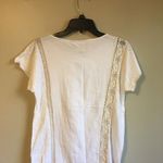 Kenar  small white and beige short sleeved top Photo 3