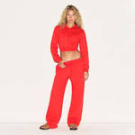 SKIMS  RARE cotton fleece classic straight leg pant Photo 1