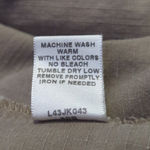 Cabela's  Jacket Cotton Ripstop Hooded Tan‎ Full Zip Woman's Size Large Neutral Photo 8