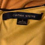 Cynthia Steffe Black lace Gold velvet dress Size 8 Photo 8