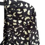 & Other Stories EUC & Other Stories Bustier Bodice Puff Shoulder Dress Black Cream Size 2 Photo 2