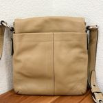 Coach Vintage 8A07 Soho Flap Butter Beige Soft Leather Messenger Shoulder Bag Photo 2