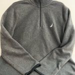 Nautica  Pull Over Men's Gray Quarter-Zip Sweater Photo 0