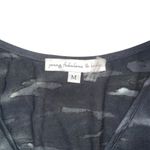 Young Fabulous and Broke Tie Dye Draped Gray Mini Dress MEDIUM Photo 3