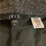 Iris basic  Size Large arkling Gray Leggings With Side Stripe. New With Tags Photo 6