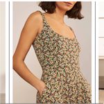 Boden Petronella Olive Green Sleeveless Jersey Dress Ostrich Bird Print 16/18R Photo 1