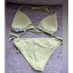 Burberry NWOT Bikini Logo Two-Piece Swimsuit in mint green size medium Photo 6