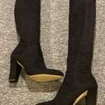 Ivanka Trump NWOB Saffri Over The Knee Faux Suede Boots Photo 3