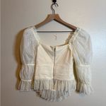 LPA ‎ Dolores Peplum Cut Out Top Photo 5