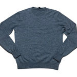 J.Crew 90s Vintage  Gray Italian Cashmere Crewneck Sweater Small Photo 0