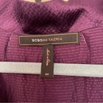 BCBGMAXAZRIA Vintage Dark Romantic Vamp Whimsigoth Puff Sleeve Purple Silk Dress Photo 5