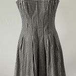 White House | Black Market Gingham A Line Party Cocktail Dress Sz 0 (b48) Photo 0
