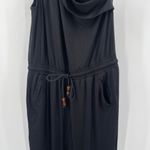 Heartloom NEW Sierra Jumpsuit Medium One Shoulder NWOT Black Stretch Elastic Photo 6