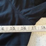 Sundance  Vanessa Faux Wrap Ruched Side Black Top Size Small Photo 3