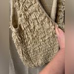 Cato  tiered fringe sweater vest cream color size XL Photo 4