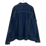 Denim & Co . 1990s Vintage Embellished Denim Jacket Jean Jacket Beaded Sequin XL Photo 1