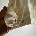 White House | Black Market NWT WHBM White Iconic Siren Shirt Blouse Tie Waist Collar Long Sleeve Size 6 Photo 5