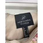 Adrianna Papell Off The Shoulder Floral Jacquard Ballgown In Grey Multi Photo 3