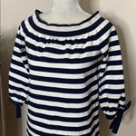 J.Crew  • striped off shoulder dress Photo 99