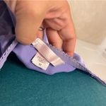 Victoria's Secret Purple Satin Chemise with Black Lace Trim Photo 5