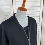 Victoria's Secret Victoria’s Secret Sport Embroidered Back Full Zip Sweatshirt Jacket Black Large Photo 6