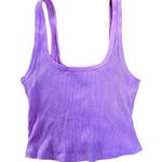 Old Navy  Pink Ribbed Crop Tank Top Size Small Photo 0
