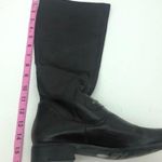 Franco Sarto brown knee high boots gold buckle Photo 6