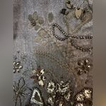 Elie Tahari  Dark Denim Embellished Jewel Bottom Skinny Jeans Photo 7