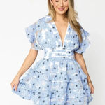 BuddyLove  Dress Mini Blue Photo 0
