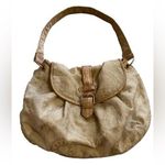 Old Navy Vintage Y2K  Gold Satchel Circle Ring Purse! Photo 0