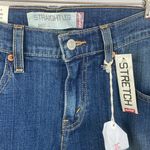 Levi's Levi’s Blue Denim Straight Leg 505 Washed & Worn Jeans 6 NEW Photo 2