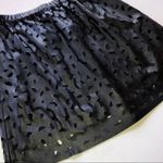 Gianni Bini Faux Leather Laser Cut Mini Skirt Photo 4