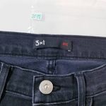 3x1  NYC Skinny Jeans Black High Rise Frayed Hem Denim Photo 10